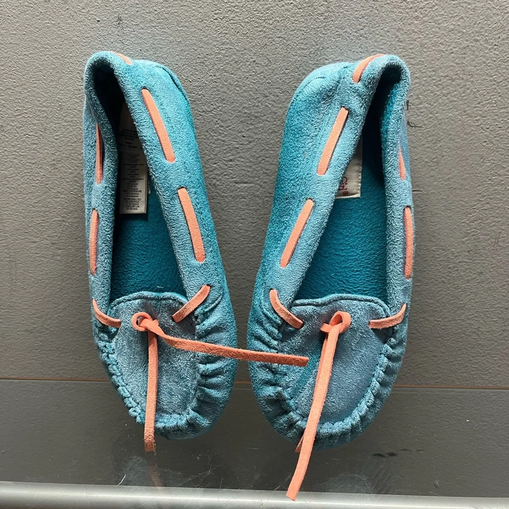 AMERICAN GIRL Tenney Grant Moccasin Loafers Slippers Size Girls Small 1-3